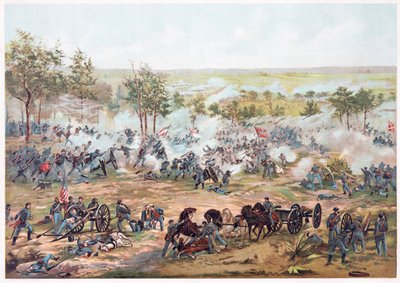 Battle of Gettysburg by Paul Dominique Philippoteaux